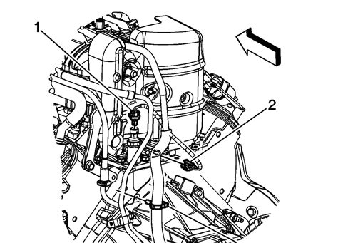 07 tahoe oil pressure sensor location