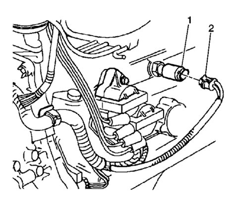 2000 chevy s10 2.2 oil pressure sensor location