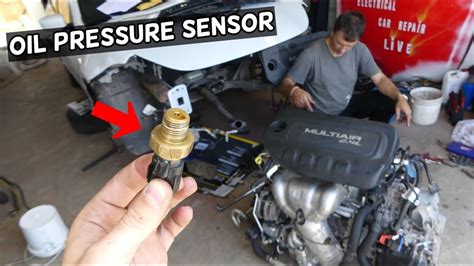 2013 oil pressure sensor location