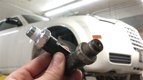 chrysler 300 oil pressure sensor replacement