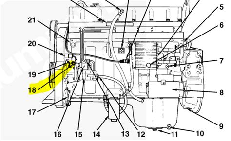 cummins m11 oil pressure sensor location