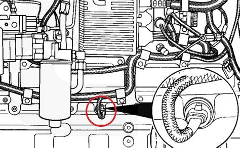 cummins n14 oil pressure sensor location