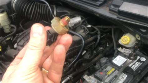 dodge 3.6 oil pressure sensor location