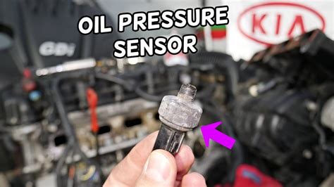 kia soul oil pressure sensor location